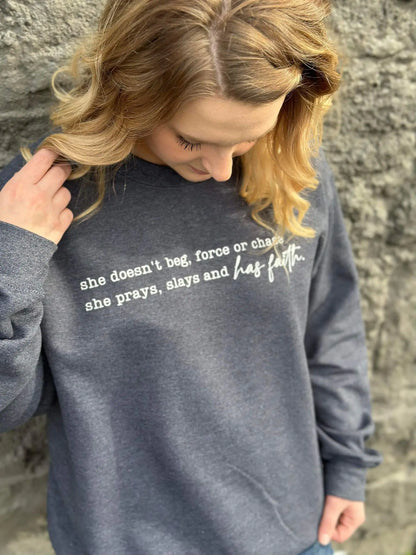 Velora Faith Sweatshirt for Women