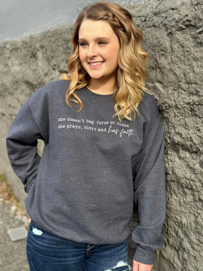 Velora Faith Sweatshirt for Women