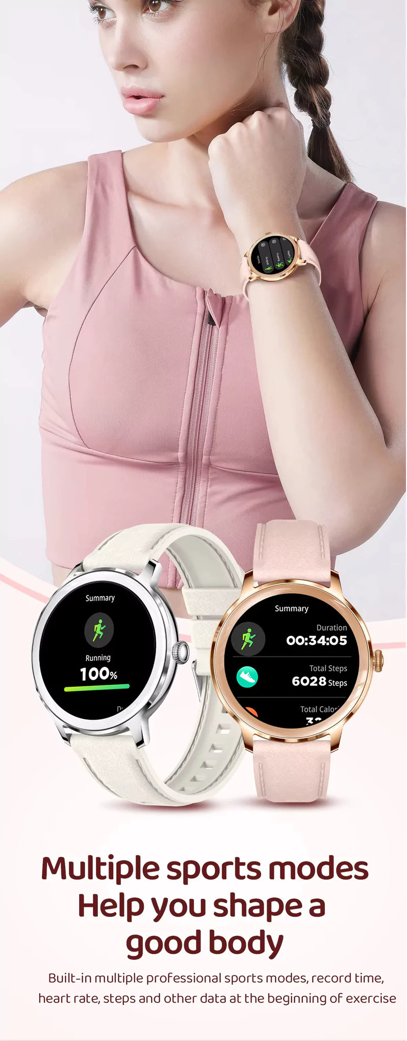 Aurora GT50 Smart Watch for Women