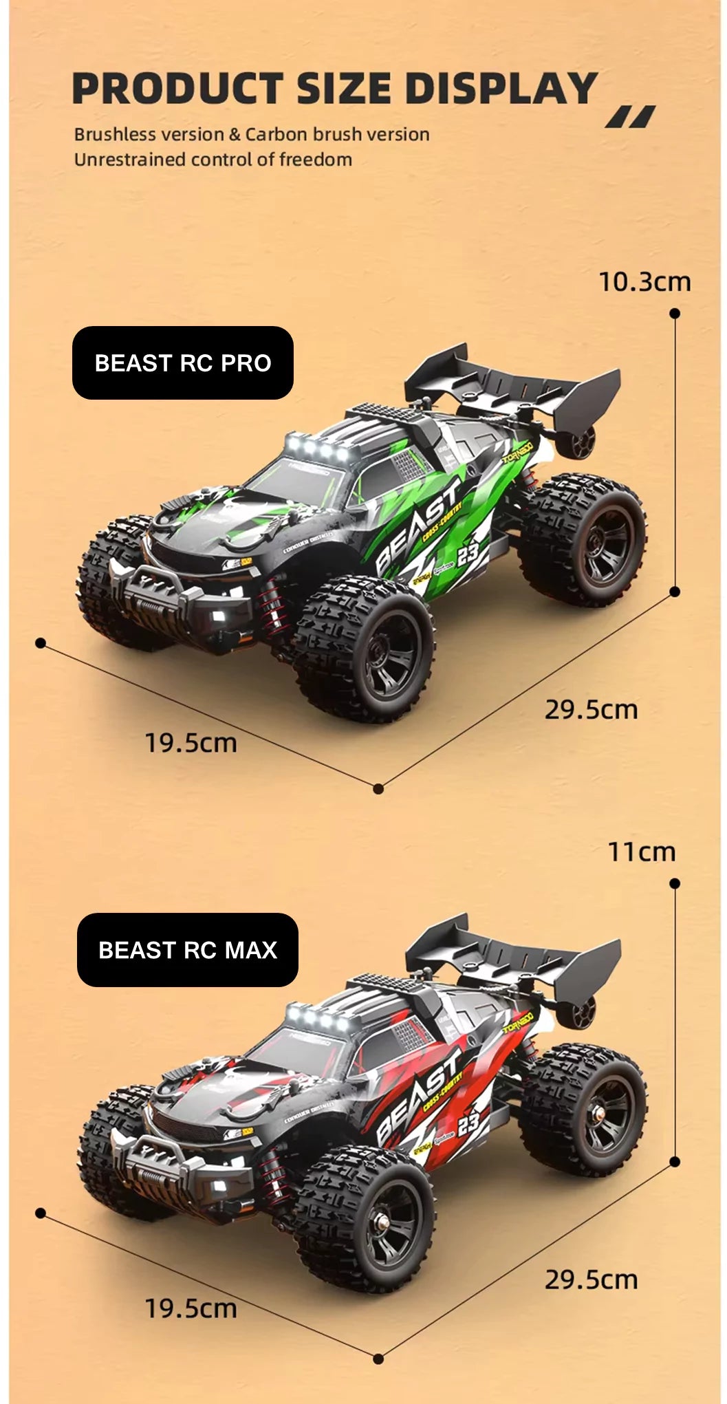 Beast Off-Road Remote Control Truck