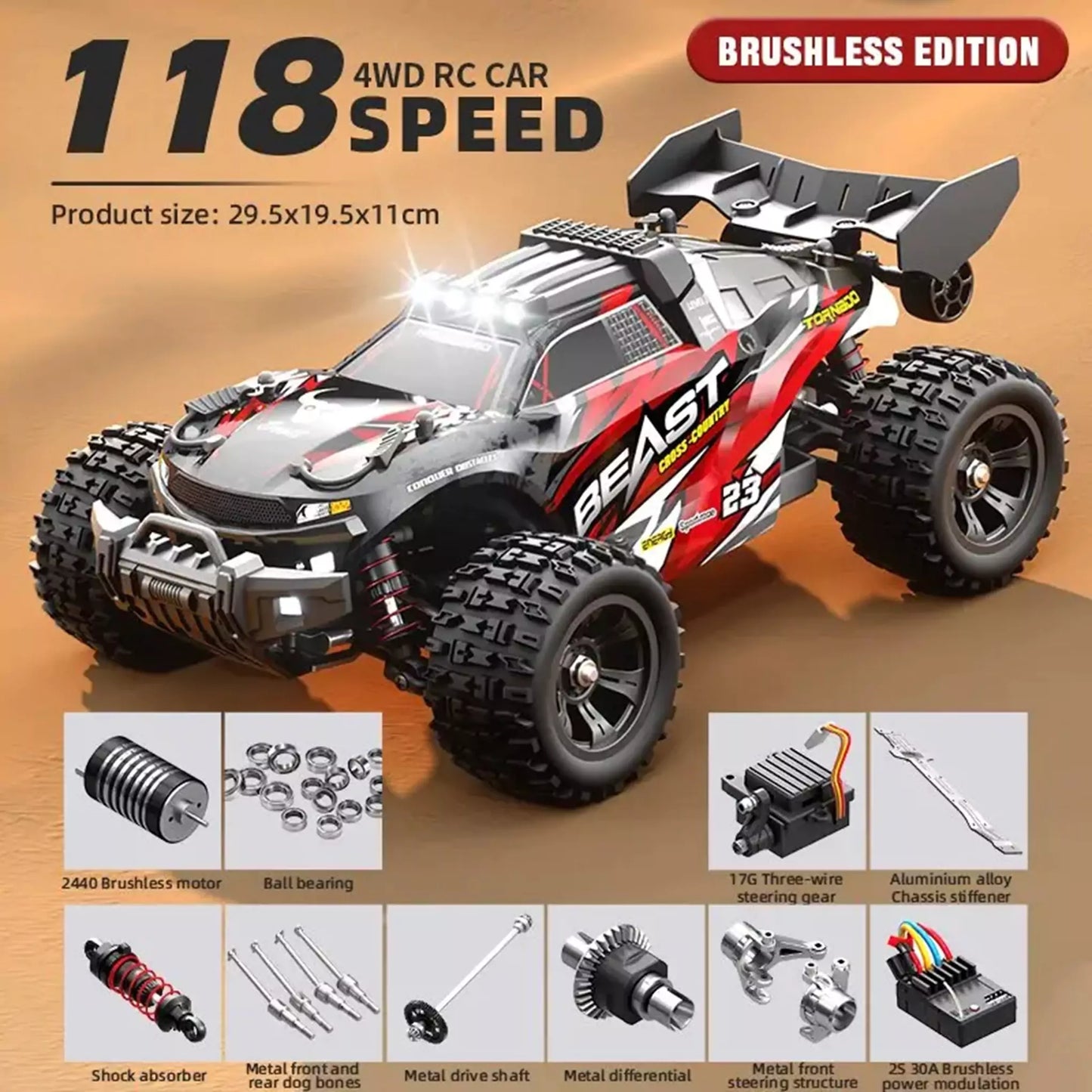 Beast Off-Road Remote Control Truck