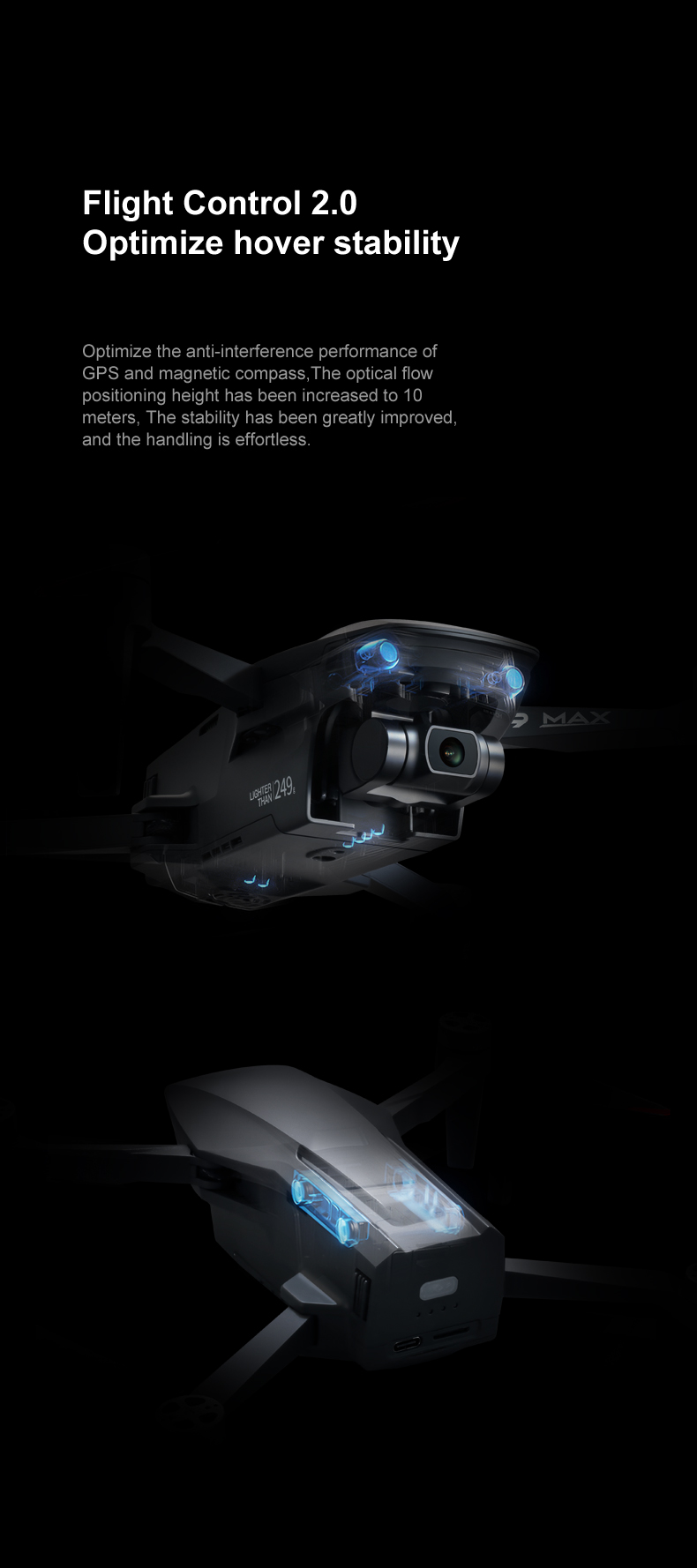 Faith Mini 4K Drone | 3-Axis Gimbal | 4K Video Camera