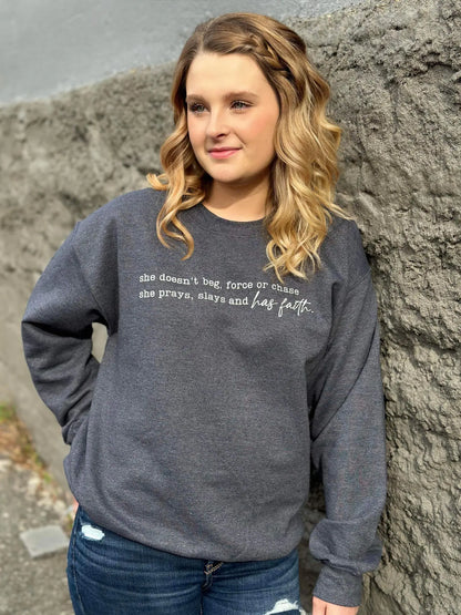 Velora Faith Sweatshirt for Women