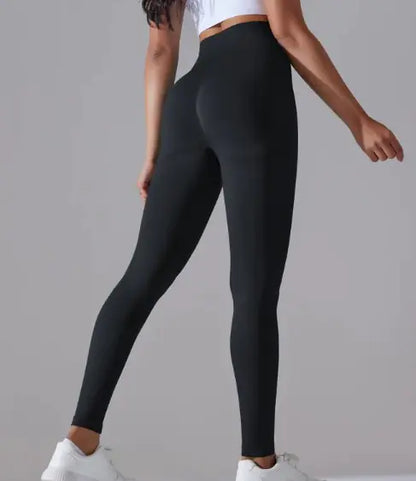 Knitted High Waist Yoga Pants