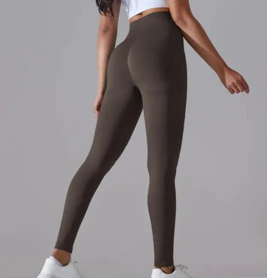 Knitted High Waist Yoga Pants