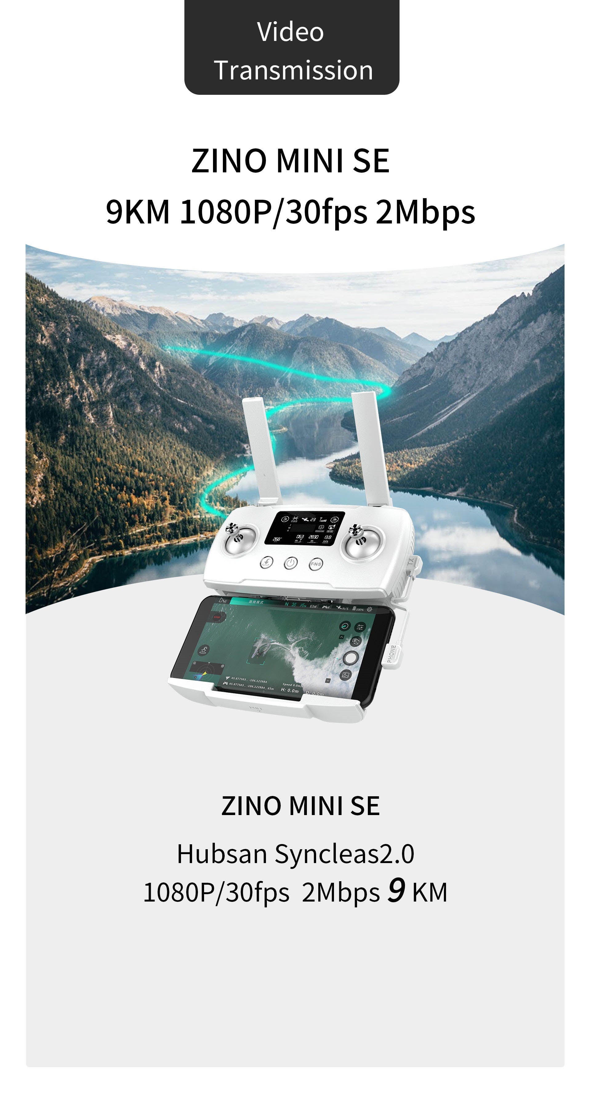 Hubsan Zino Mini SE Drone